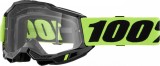 Ochelari cross/atv 100% Accuri 2 Neon, lentila transparenta, culoare rama negru Cod Produs: MX_NEW 26013463PE