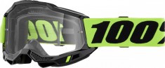 Ochelari cross/atv 100% Accuri 2 Neon, lentila transparenta, culoare rama negru Cod Produs: MX_NEW 26013463PE