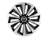 Cumpara ieftin Set 4 capace roti Fox Gri-Negru R14 pentru gama auto Toyota, Autohelix MSA