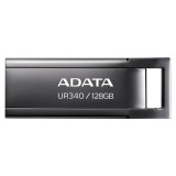 Cumpara ieftin ADATA UR340 128GB , USB 3.2 Gen1, metalic, negru, 100MB s
