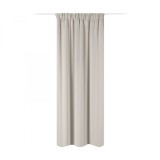 Draperie cu rejansa Jemidi, 140 x 245 cm, Crem, Poliester, 55276.16.01