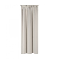 Draperie cu rejansa Jemidi, 140 x 245 cm, Crem, Poliester, 55276.16.01
