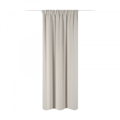 Draperie cu rejansa Jemidi, 140 x 245 cm, Crem, Poliester, 55276.16.01 foto