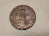 UK / Marea Britanie - 2 Pence (1971) monedă s014