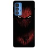 Husa compatibila cu Motorola Edge 20 model Dark Spiderman, Silicon, TPU, Viceversa, Transparent, Carcasa