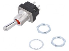 Comutator Basculant DPDT (OFF)-ON 5A/28VAC