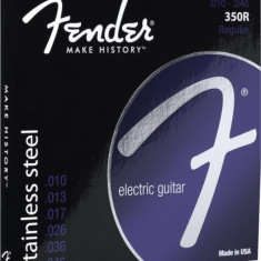 Corzi chitara electrica Fender 350R Stainless Steel Ball End 10-46