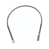 Hochdruckschlauch - CO2 f&uuml;r Wandarmatur - 1m - Sechskant und Handanzugsr&auml;ndelmutter