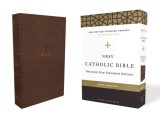 Nrsv, Catholic Bible, Standard Personal Size, Leathersoft, Brown, Comfort Print: Holy Bible