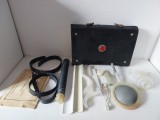 Trusă medicală auto completă &ndash; Rom&acirc;nia anii &rsquo;60&ndash;&rsquo;70, cu cutie originală și instrucțiuni