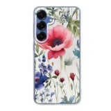Husa pentru samsung galaxy s25 plus, atasare magnetica, magsafe, model floral 4