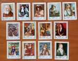 AJMAN-&#039;&#039;PICTURI-celebre&#039;&#039;-SET-13val.-stampilate