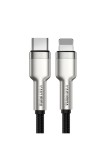 Cablu Kakusiga 1.2M PD20W Negru KSC-685 USB-C la Lightning