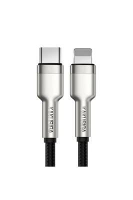 Cablu Kakusiga 1.2M PD20W Negru KSC-685 USB-C la Lightning foto