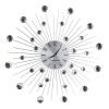 Ceas de perete decorativ, efect 3D, cifre arabe, quartz, 50cm, RESIGILAT