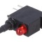 Comutator SPDT 0,5A 60VAC Ro?u