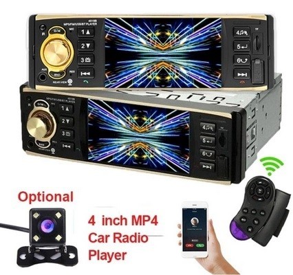 Mp5 player de masina 4019B, 1DIN + camera marsarier, controller, 4x45W, BT  | Okazii.ro