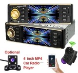 Mp5 player de masina cu LCD, Bluetooth, controller, player video, 4x45W, 1DIN