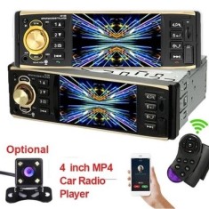 Mp5 player de masina cu LCD, Bluetooth, controller, player video, 4x45W, 1DIN