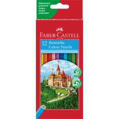 Creioane Colorate 12/set Faber - Castell