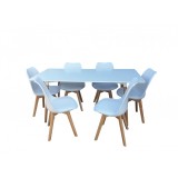 Set Masa Cu 6 Scaune HB01 Mare 160 cm