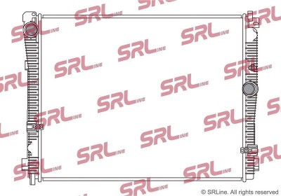 Radiator BMW Seria 3, 4 / Gc, Z4 G29, motor: 2.0 T, 3.0 R6 T, intrare/iesire conectare rapida, 615x499x32, SRLine, Aluminiu/ Plastic brazat, foto