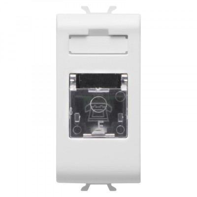 Priza Telefon RJ11 1M Gewiss Chorus alb GW10401 foto