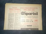 ZIARUL SPORTUL 21 AUGUST 1984 DIVIZIA C PROGRAM TUR