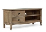 Comoda Tv lemn maro Domitille 115x40x52 cm