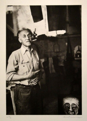 Victor Brauner - Ernst Scheidegger (1923-2016 ) - Brauner &amp;icirc;n Atelier, anii &amp;#039;50 foto