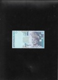Malaezia 1 ringgit 2000 seria0442701 unc