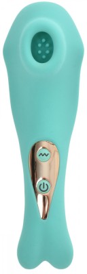 Stimulator Clitoris Jacqueline Silicon 10 Moduri Vibratii USB Passion Labs foto