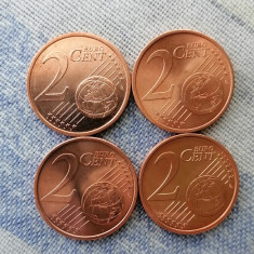 2 EURO cent 2015. 16.17.18. UNC. -franta