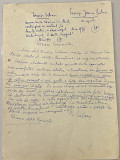 Nicolae Ciobanu - document vechi - manuscris, semnatura olografa