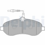 DELPHI LP1995 set placute frana,frana disc