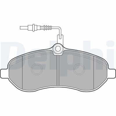 DELPHI LP1995 set placute frana,frana disc foto