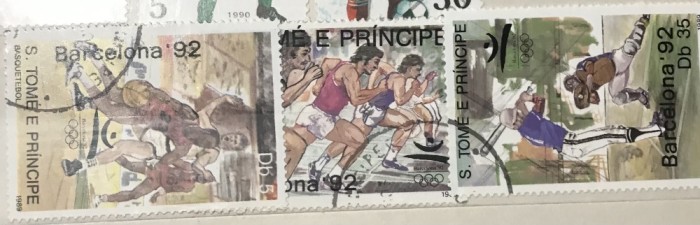 (A) Timbre straine serii tematica Sport