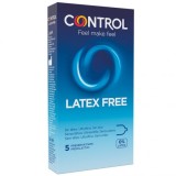CONTROL - FREE SIN LATEX CONDOMS 5 UNITS, CONTROL CONDOMS