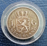 Moneda argint 1 gulden 1956