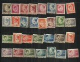 ROMANIA 1945 - UZUALE MIHAI I, HARTIE GRI, MNH - LP 188