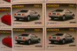 VOC LP 1499 Automobile Ferrari, MNH, bloc de 4, Nestampilat
