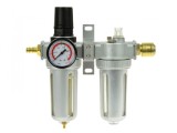 Filtru de aer, reductor, lubrifiant, deshidratator, Geko G03161