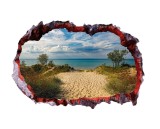 Cumpara ieftin Autocolant decorativ, Gaura in perete, Multicolor, 85 cm, 680STC-1, animale si pasari, Oem