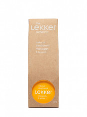 Deodorant crema MANDARIN &amp;amp; LEMON LEKKER foto