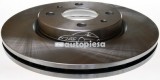 Disc frana FIAT PANDA (169) (2003 - 2016) KRIEGER 0950004072