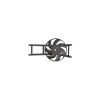 Ventilator radiator FIAT PANDA 169 TYC 809-1016