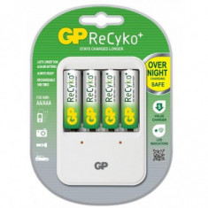 GP Recyko+ incarcator PB420 pentru acumulatori AA/AAA + baterii AA 4 x AA 2100mAh foto