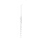 Decoratiune Craciun, tip turture, transparent, 15 cm, SD24-15-02, set 12 bucati