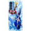 Husa compatibila cu Motorola Edge 20 model Sonic the Hedgehog and Tails, Silicon, TPU, Viceversa, Transparent, Carcasa