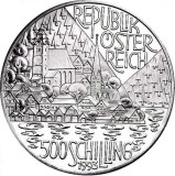 Monede Austria - 500 ATS 1993-95 - Ag 925 - stare PROOF